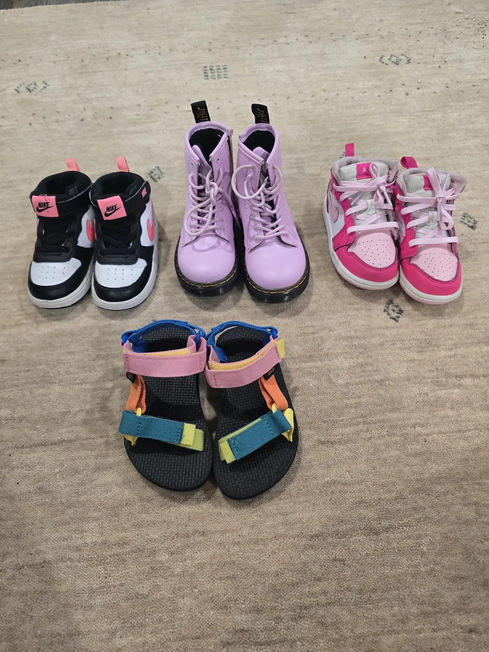 Bundle Of Shoes For Girls All Size 8c